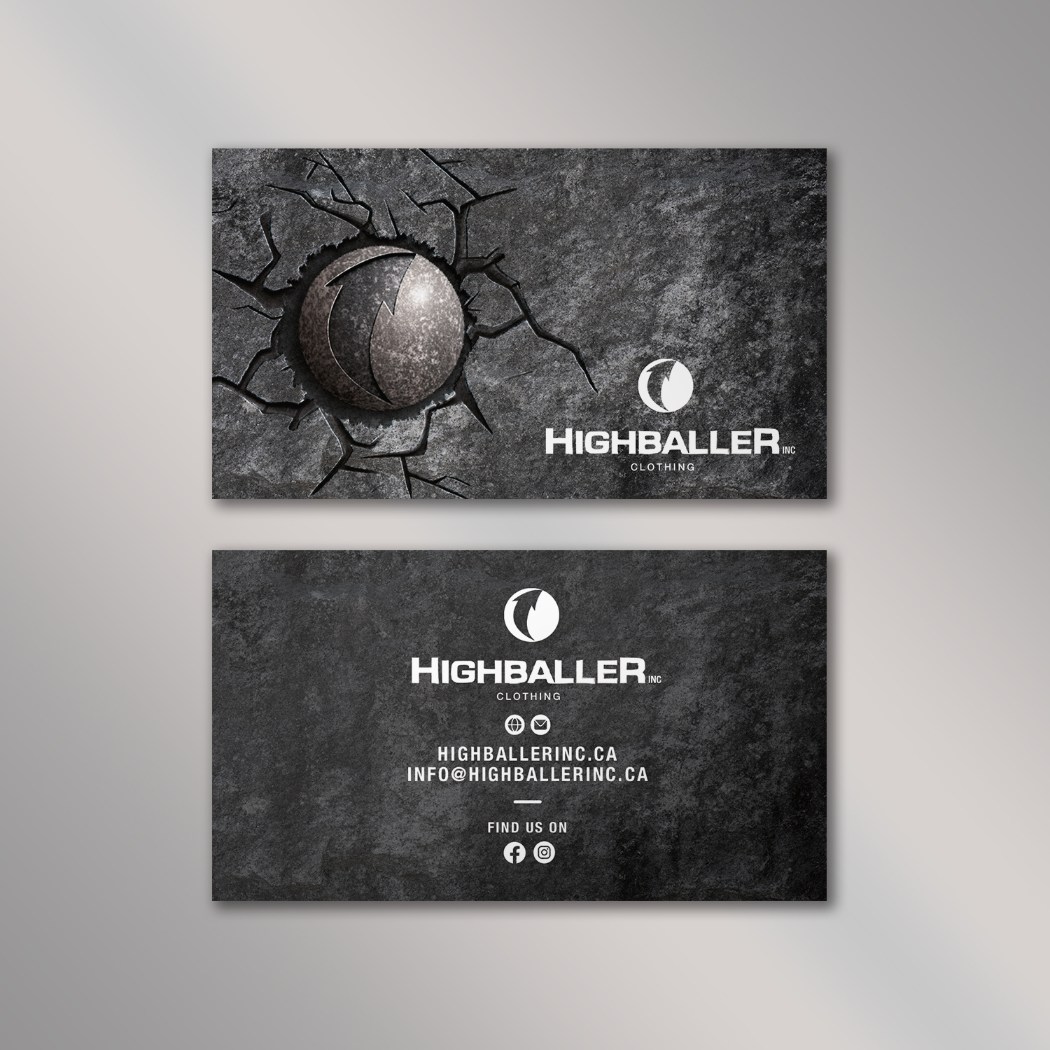 Business Card Design by Vishwa Basnayake for Highballer Inc | Design #28381275