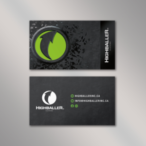 Design de Carte de Visite par Vishwa Basnayake pour Highballer Inc | Design : #28383190