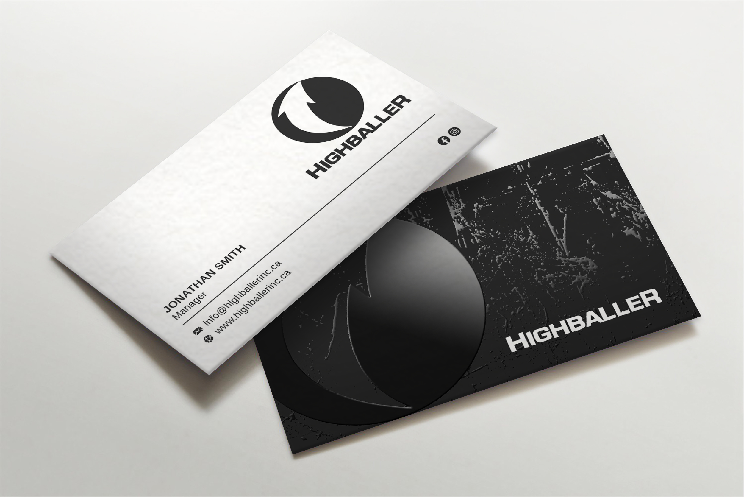 Diseño de Tarjeta de Presentación por LAXMI DESIGNHUB para Highballer Inc | Diseño #28381218