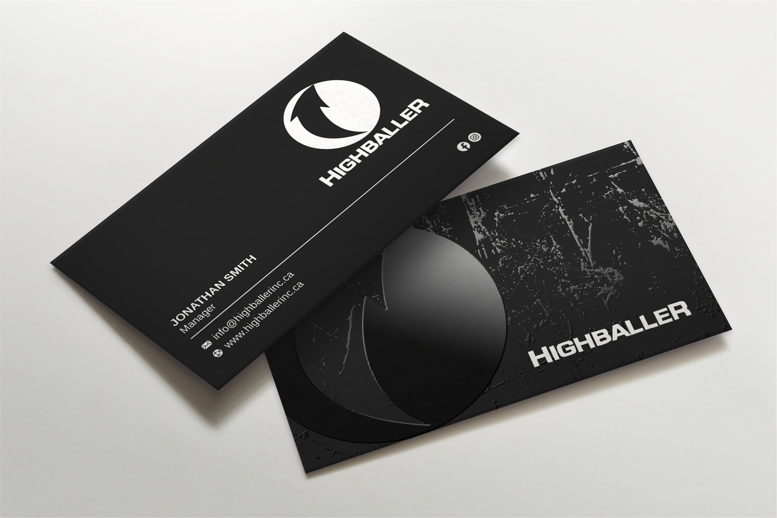 Diseño de Tarjeta de Presentación por LAXMI DESIGNHUB para Highballer Inc | Diseño #28381220