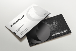 Business Card Design by LAXMI DESIGNHUB for Highballer Inc | Design: #28381227