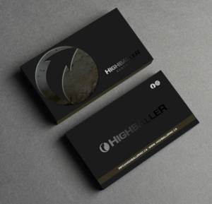 Business Card Design by chandrayaan.creative for Highballer Inc | Design: #28379729