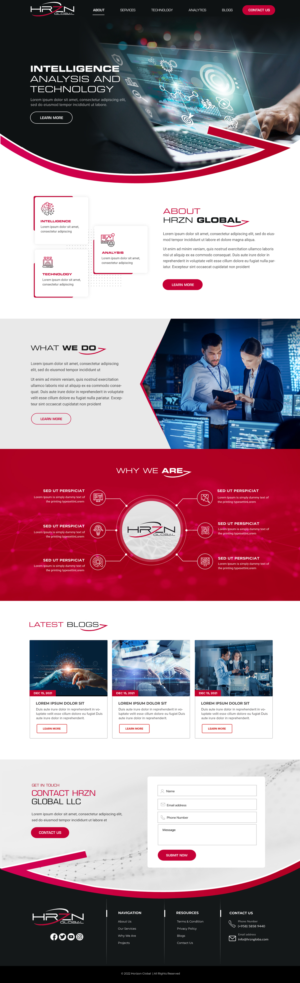 Web Design by Blue Sparrow for this project | Design: #28397349
