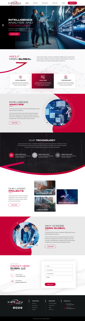 Web Design by Blue Sparrow for this project | Design: #28397650