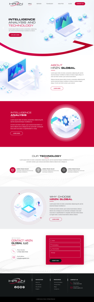 Web Design by Blue Sparrow for this project | Design: #28397739