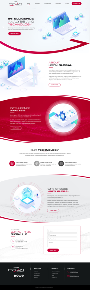 Web Design by Blue Sparrow for this project | Design: #28397752