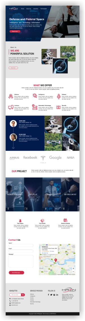 Web Design by Samodra for this project | Design: #28402030
