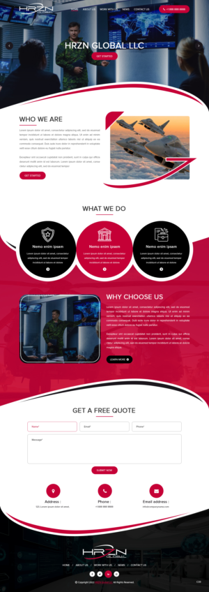 Web Design by pb for this project | Design #28389222