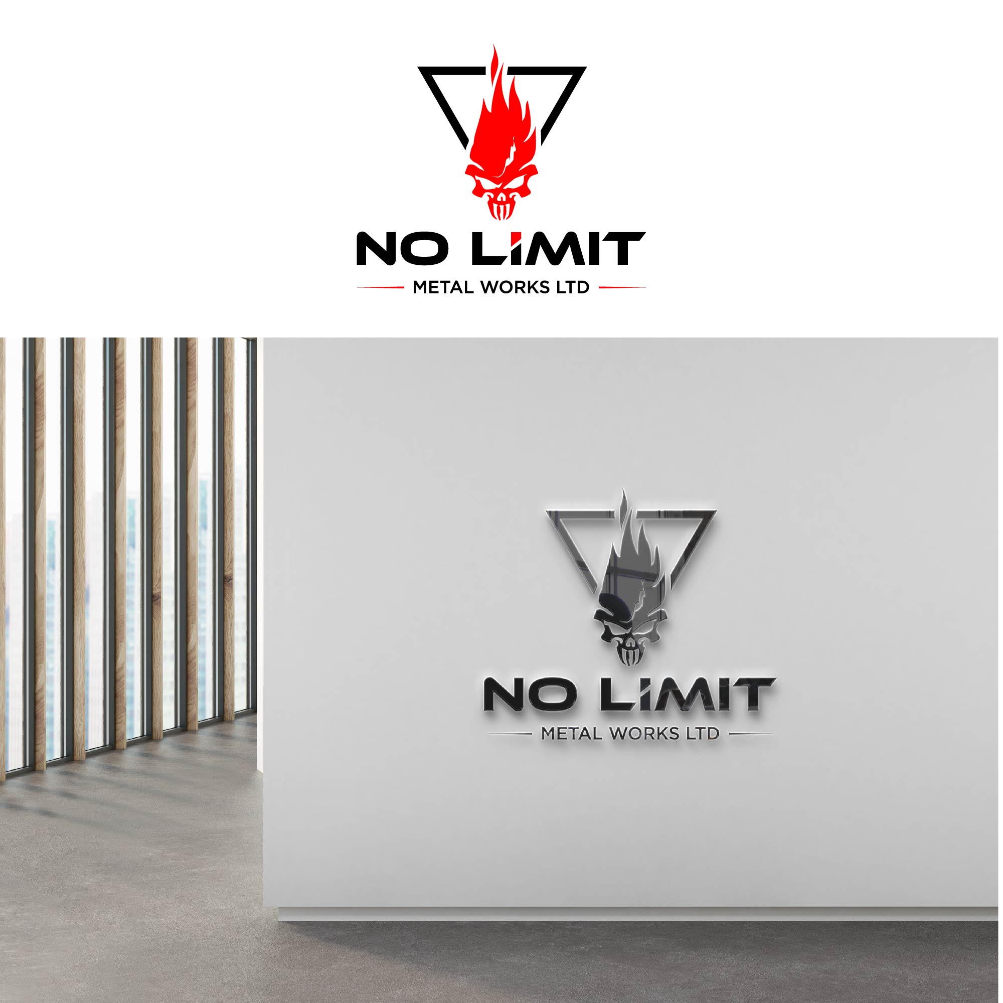 Design de Logo par kaushal 05 pour NO LIMIT METAL WORKS LTD | Design #28380059