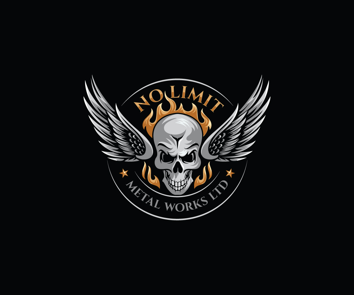 Logo Design by step forward 2 for NO LIMIT METAL WORKS LTD | Design #28379663