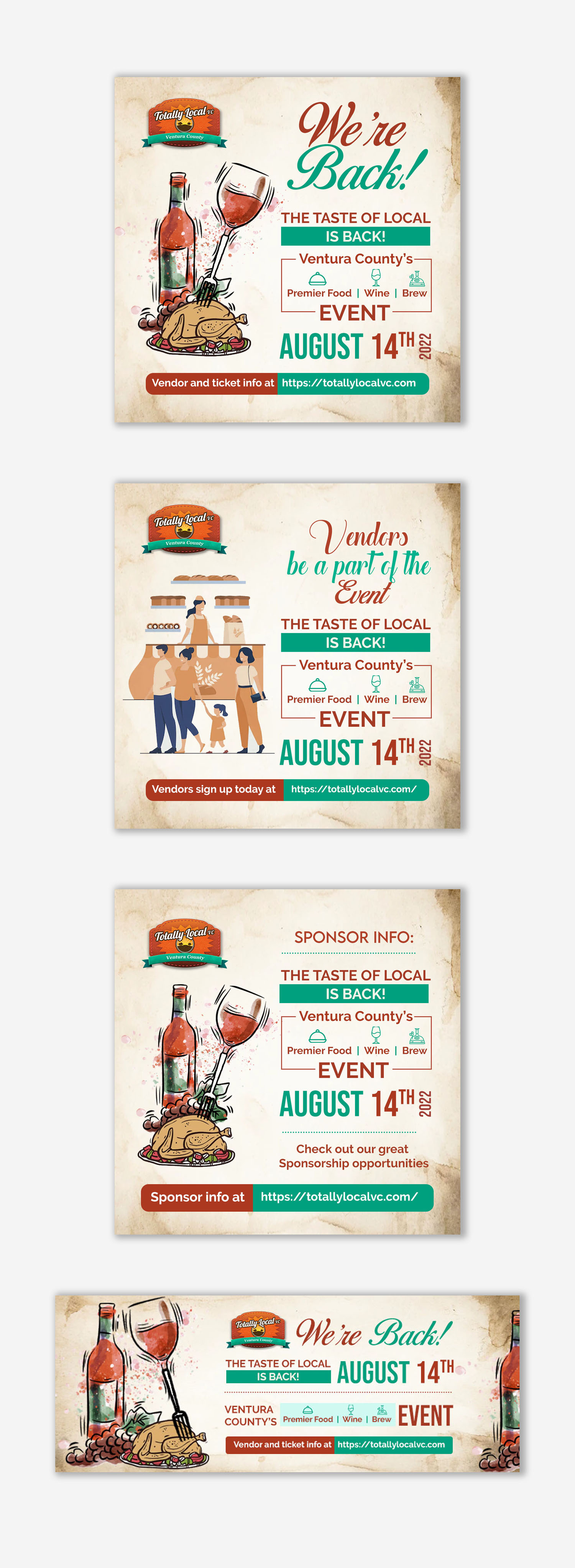 Poster Design by debdesign for Totally local VC | Design #28380558