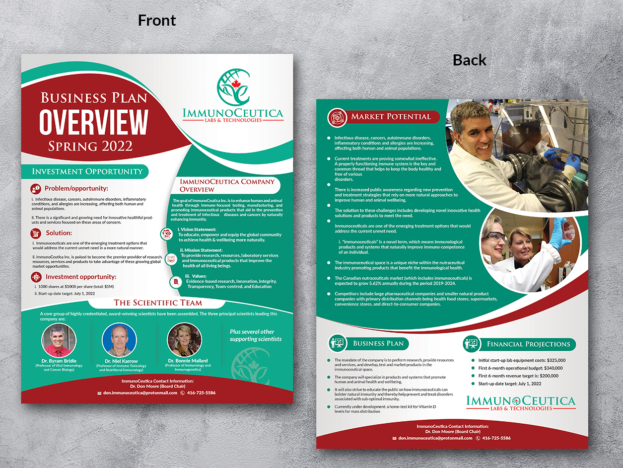 Flyer Design by innovative earth for this project | Design #28415432