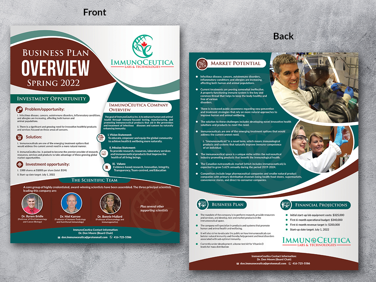 Flyer Design by innovative earth for this project | Design #28415498