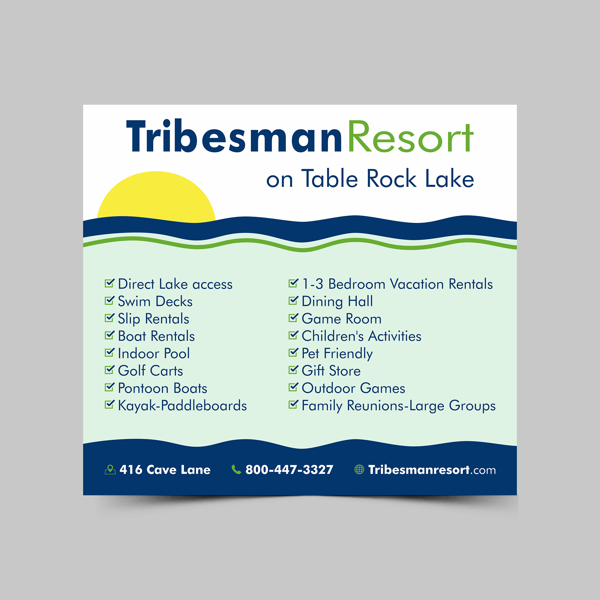 Signage Design by KreativeMadz for Freedom Vacation Rentals | Design #28385962