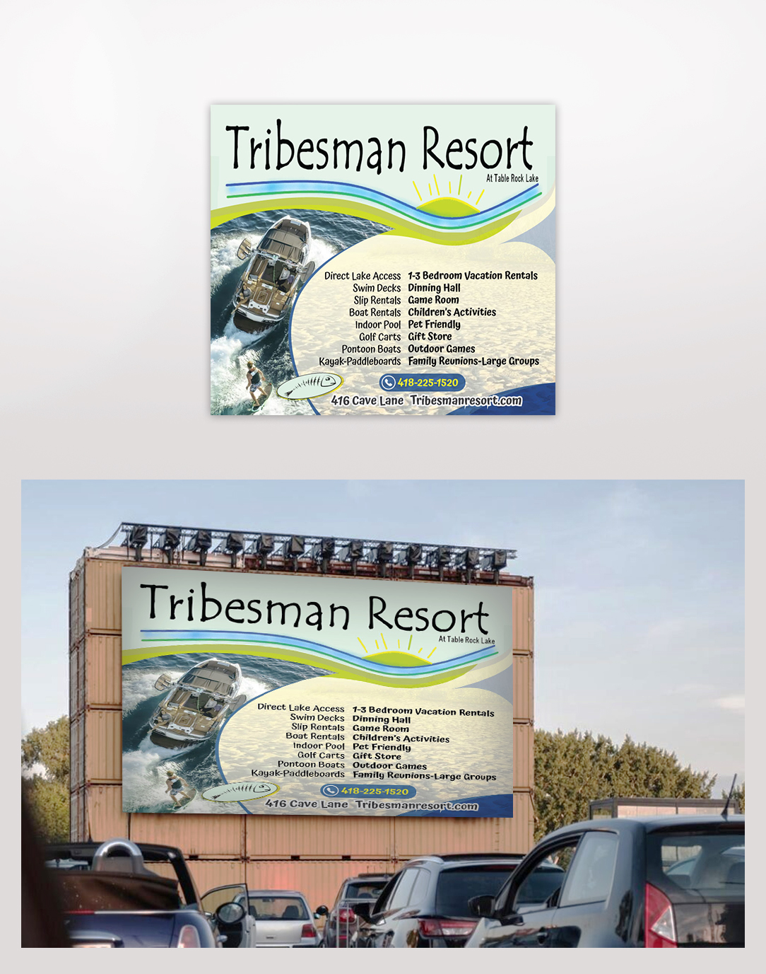 Signage Design by Sushanta_Halder for Freedom Vacation Rentals | Design #28392560