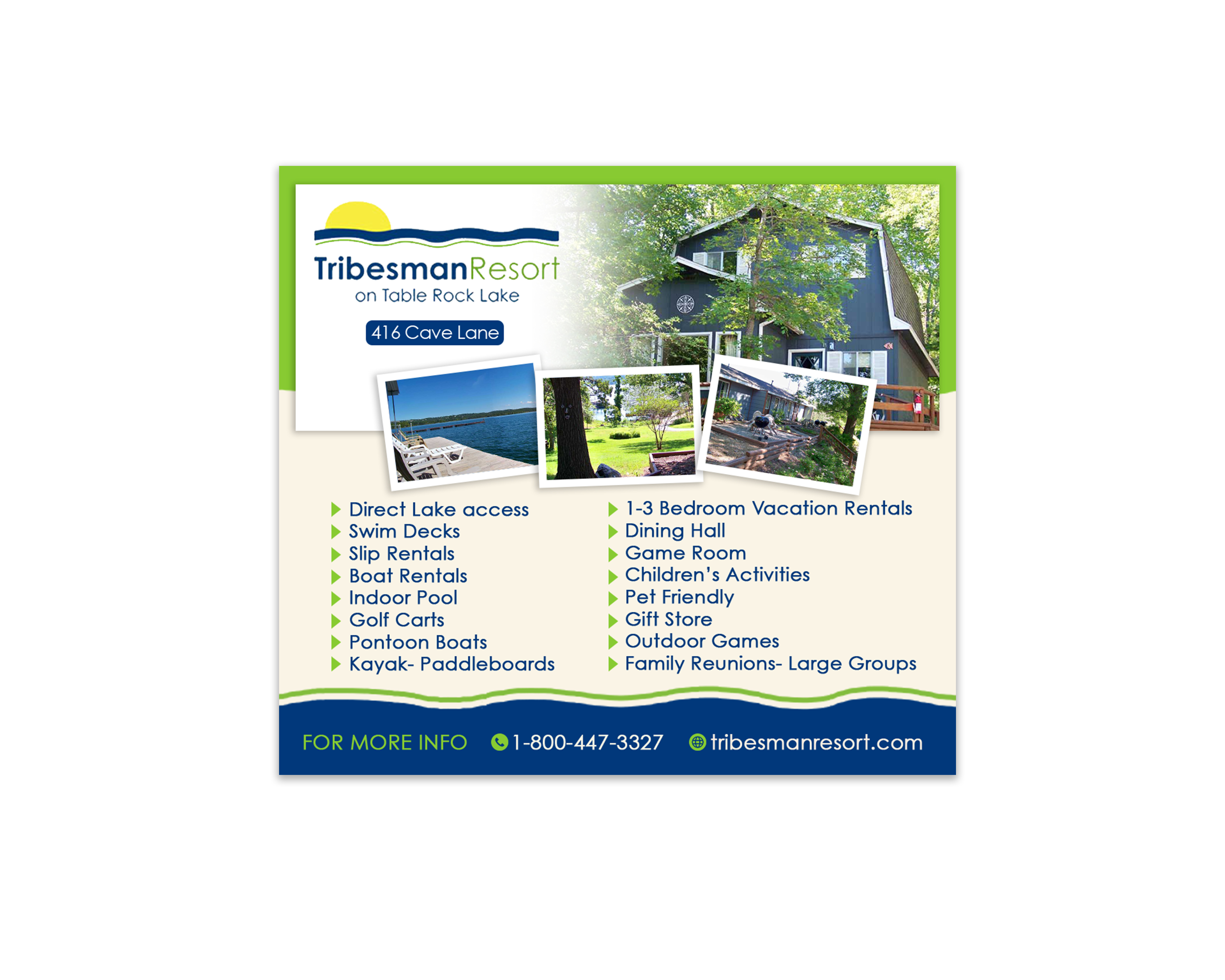 Signage Design by Luniere Designs for Freedom Vacation Rentals | Design #28418409