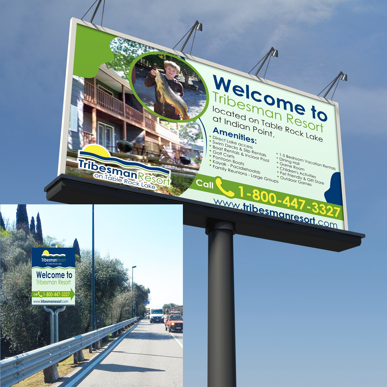 Signage Design by DG+ for Freedom Vacation Rentals | Design #28416815