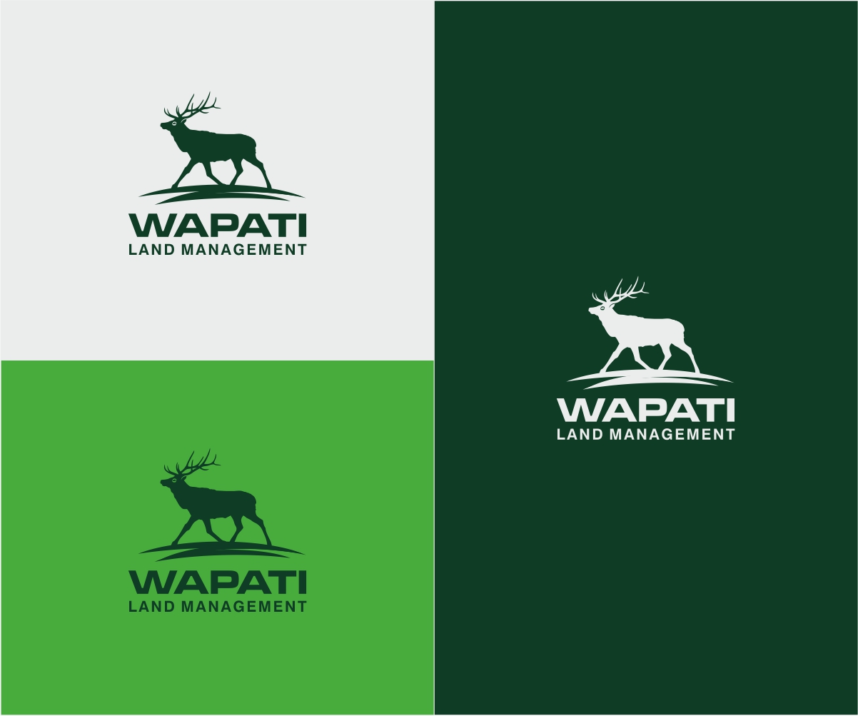 Logo-Design von Logocraft für Wapati Land Management LLC | Design #28387527