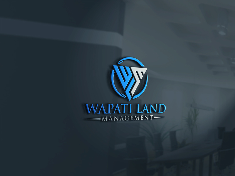 Logo-Design von jaxondesign für Wapati Land Management LLC | Design #28385581