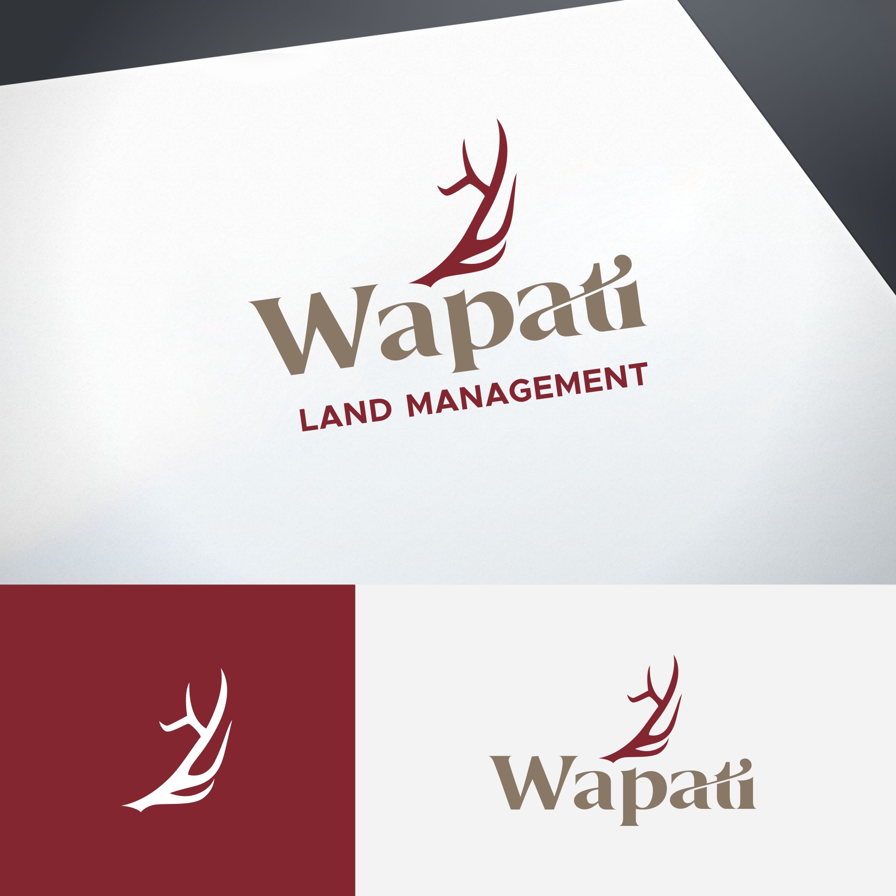 Logo Design by ZeneFashions for Wapati Land Management LLC | Design: #28391682