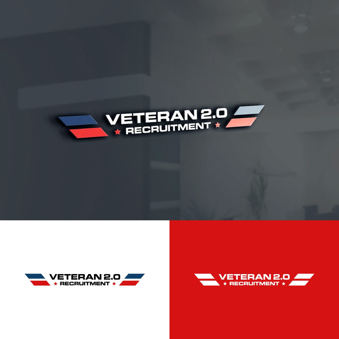 Logo Design by Radsky17 for MilSpec Talent | Design #28420665