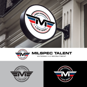 Logo Design by Radsky17 for MilSpec Talent | Design: #28444935