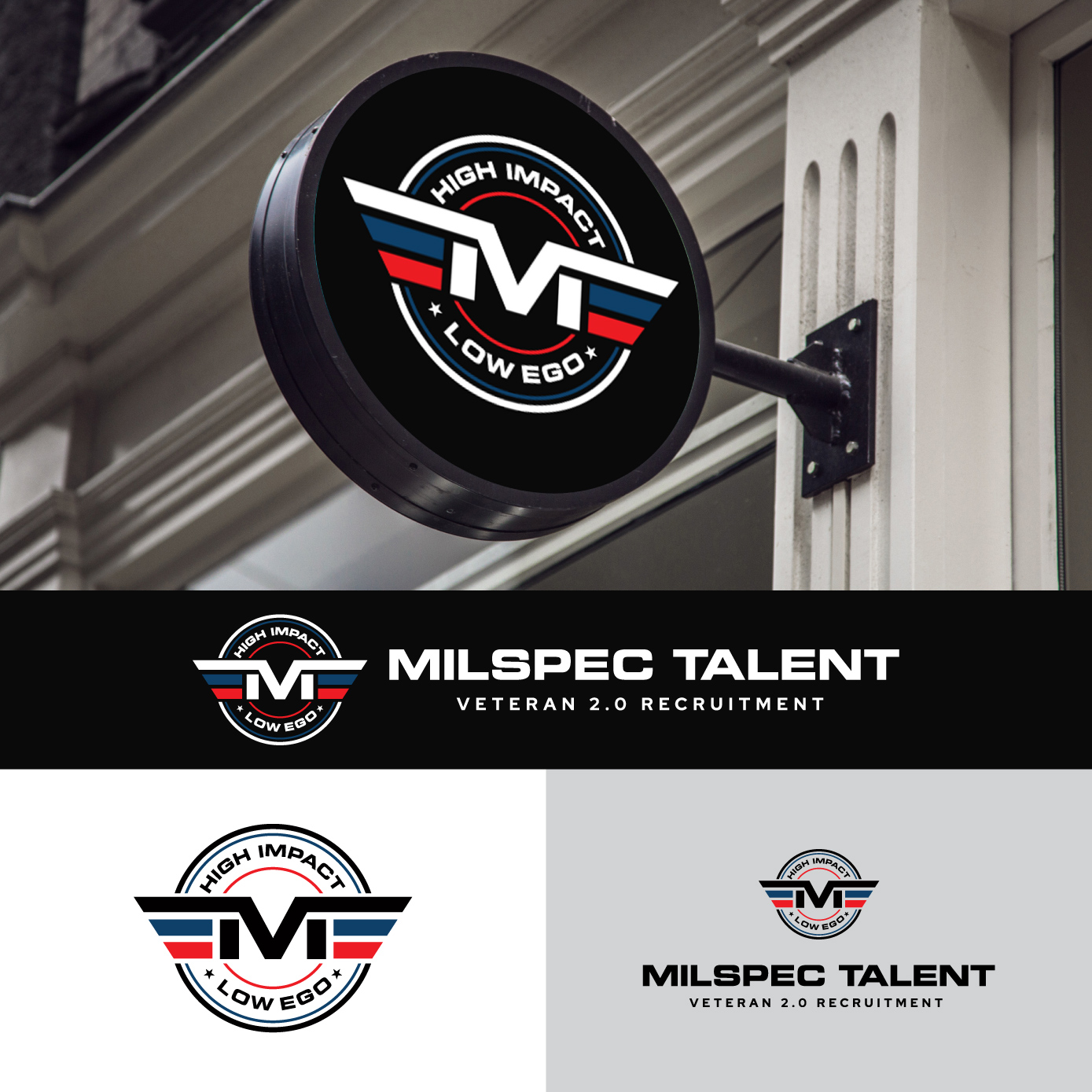 Design de Logo par Radsky17 pour MilSpec Talent | Design #28445059