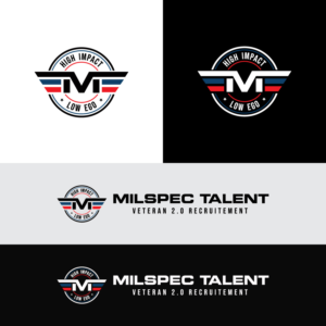 Logo Design by Radsky17 for MilSpec Talent | Design: #28445277