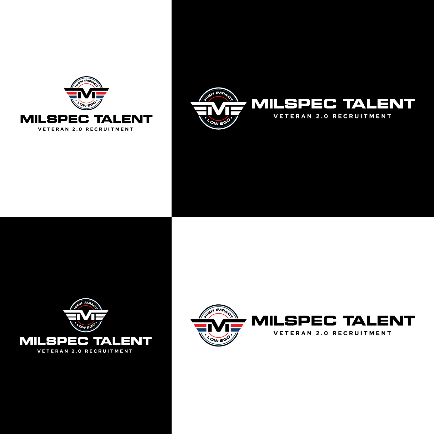 Design de Logo par Radsky17 pour MilSpec Talent | Design #28447609
