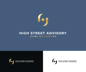 Logo Design by Kusum Studio for High Street Advisory | Design: #28420566
