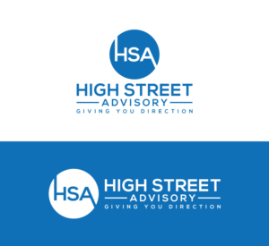 Logo Design by Soonia for High Street Advisory | Design: #28386693