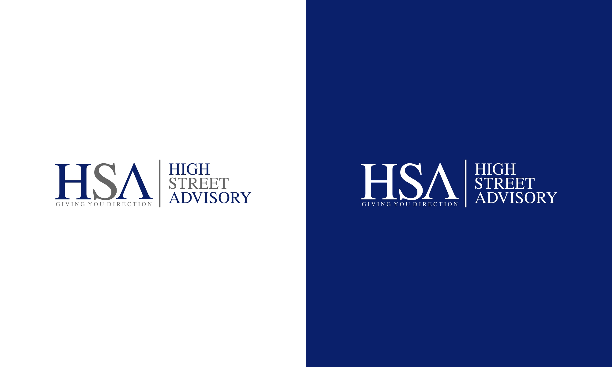 Diseño de Logo por MX LogoArt para High Street Advisory | Diseño #28403024