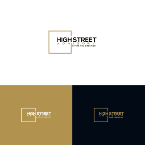 Logo Design by Ayub Zafar for High Street Advisory | Design: #28398598