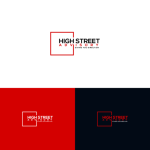 Logo Design by Ayub Zafar for High Street Advisory | Design: #28398605