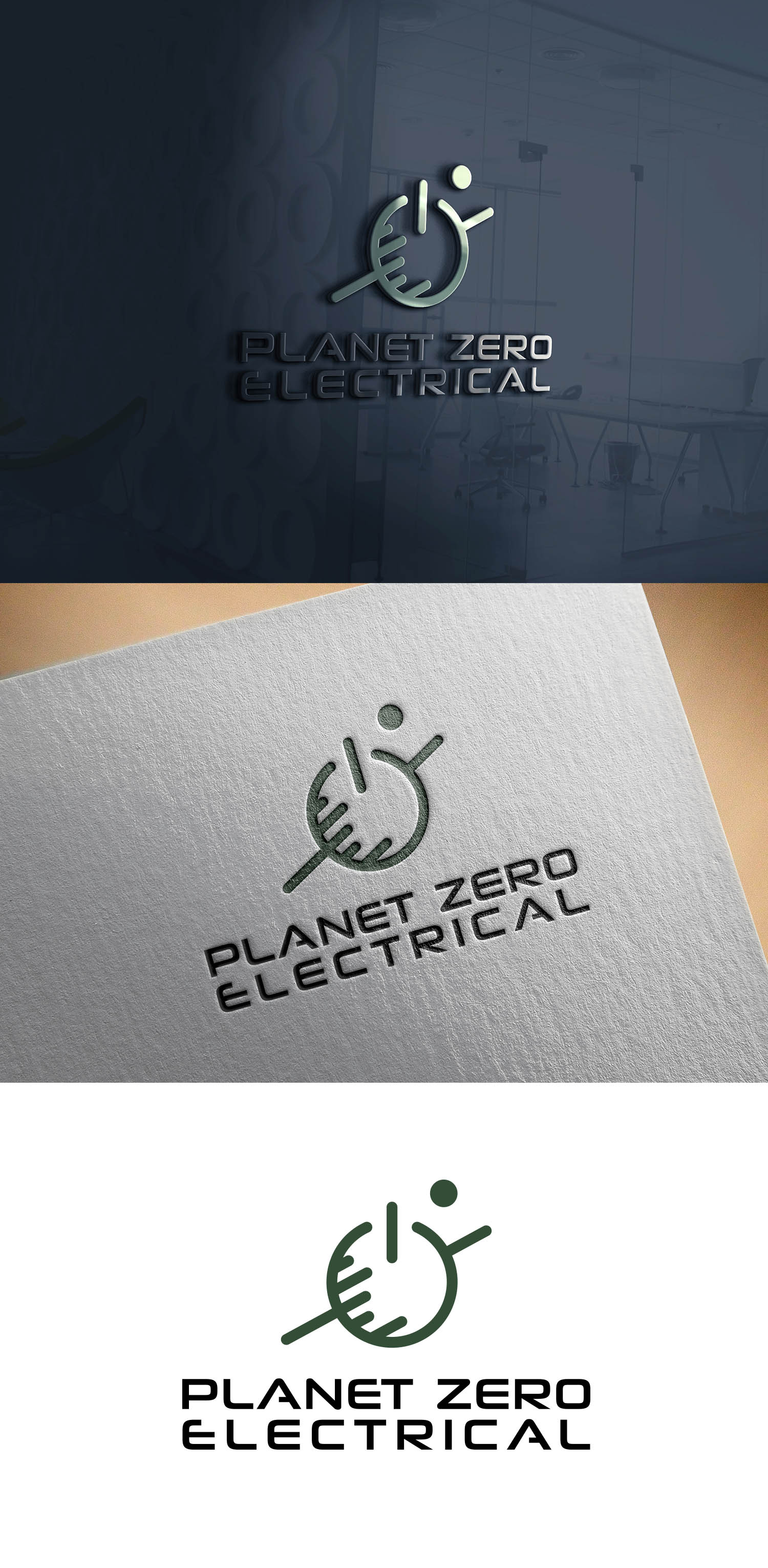 Logo Design by sariaka for Planet Zero Electrical | Design #28395996