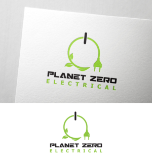 Logo Design by Impressive Solutions for Planet Zero Electrical | Design: #28386239