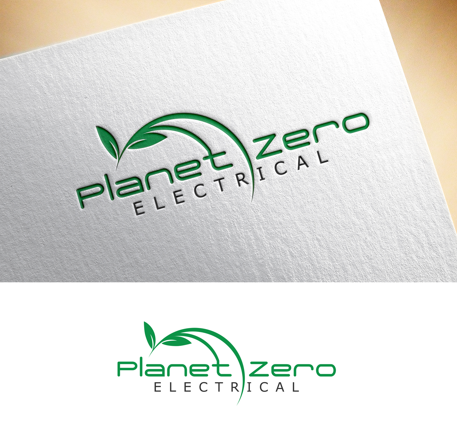 Logo Design by Impressive Solutions for Planet Zero Electrical | Design #28386240
