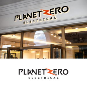 Logo Design by Impressive Solutions for Planet Zero Electrical | Design: #28386241