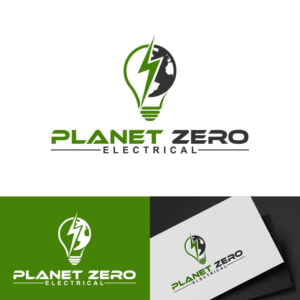 Logo Design by fly  design for Planet Zero Electrical | Design: #28388298