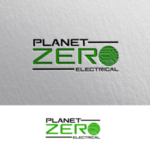 Logo-Design von nzdesigners für Planet Zero Electrical | Design #28392141