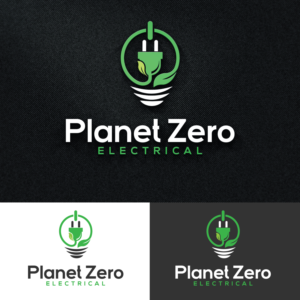 Logo Design by u2square for Planet Zero Electrical | Design: #28388659