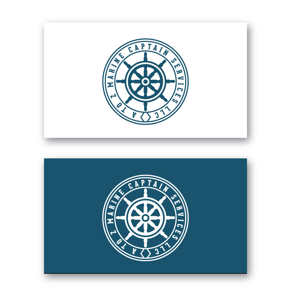 Logo-Design von Sujit Banerjee für A to Z Marine Captain Services LLC | Design #28399496