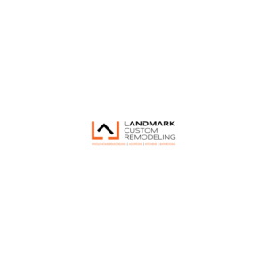 Logo Design by WhiteBricks for Landmark Custom Remodeling | Design: #28398744