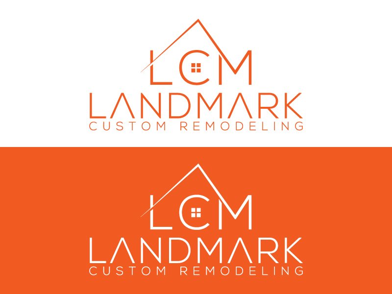 Logo-Design von okimok für Landmark Custom Remodeling | Design #28401327