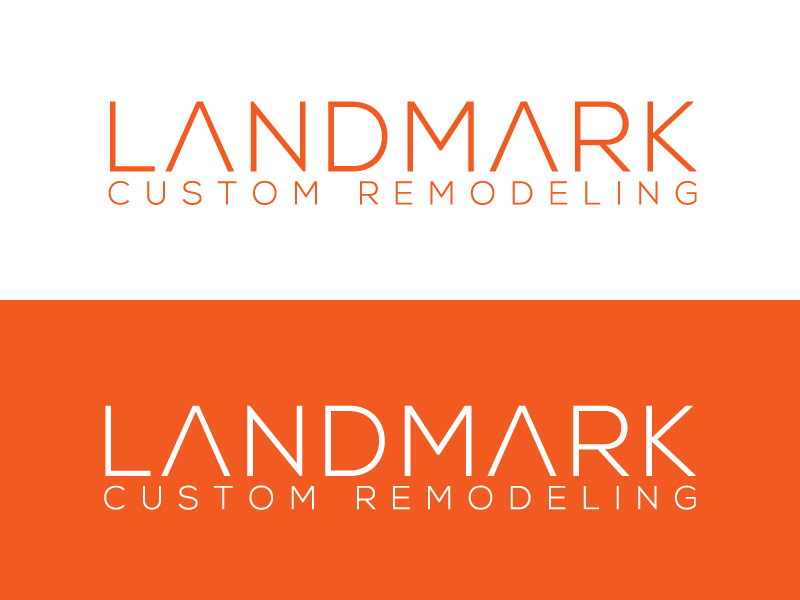 Logo-Design von okimok für Landmark Custom Remodeling | Design #28401334