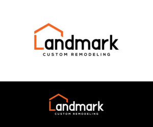Logo Design by Kavth for Landmark Custom Remodeling | Design: #28397802