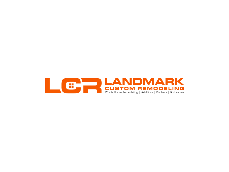 Logo Design by artomax for Landmark Custom Remodeling | Design #28391411