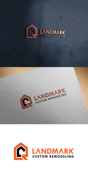 Logo Design by sariaka for Landmark Custom Remodeling | Design: #28404155