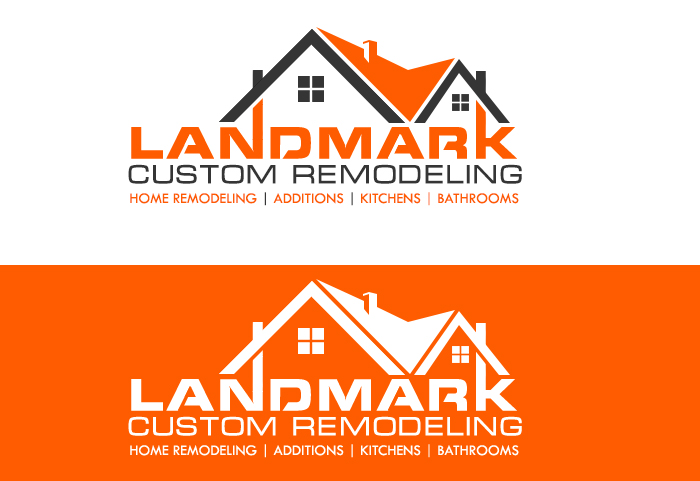 Logo Design by coolbizzsolution2014 for Landmark Custom Remodeling | Design #28397689