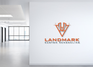 Logo Design by Deziners Zone for Landmark Custom Remodeling | Design: #28392457